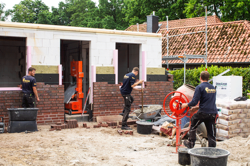 Fachkräfte für Rohbau und Sanierung in Ostfriesland – Toben Bauunternehmen