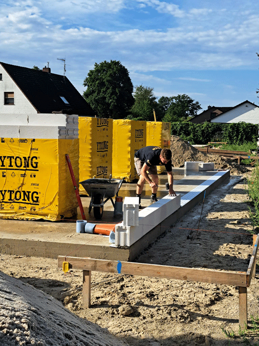 Neubauprojekt von Toben Bauunternehmen in Ostfriesland