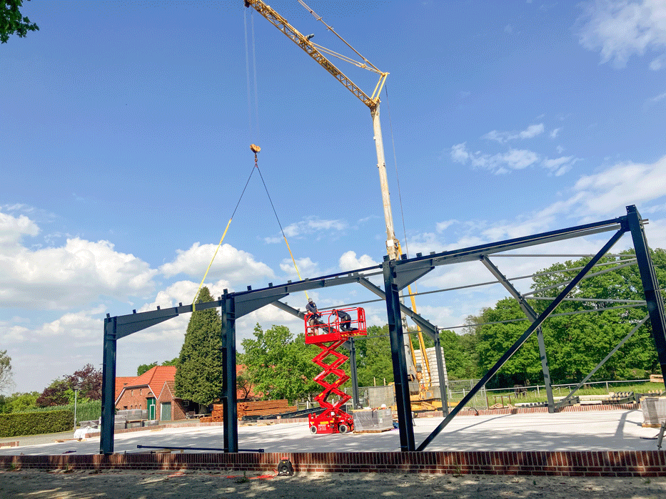 Gewerbebau und Hochbau durch Toben Bauunternehmen in Ostfriesland